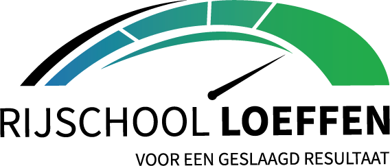Logo Rijschool Loeffen - zwart